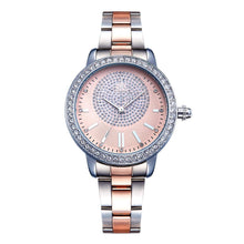 Load image into Gallery viewer, Women Fashion Round Analog Quartz Wrist Watch 36mm Bracelet Complete Schedule Glass Bangle